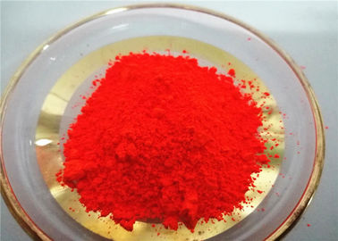 Cina UV Fluorescent Pigment Powder Oranye Kuning Dispersibilitas Baik Untuk Pp Dan Pvc pemasok